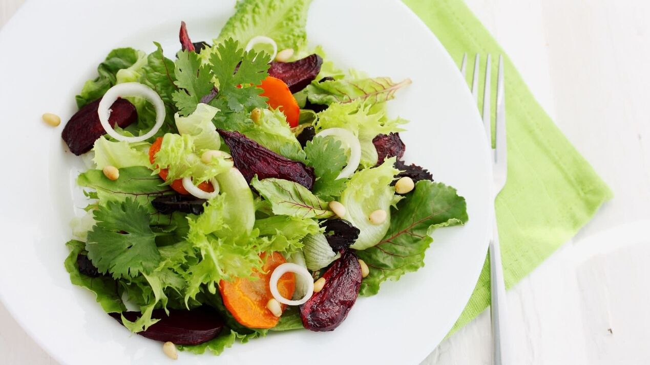 потенциалды арттыру үшін витаминді салат